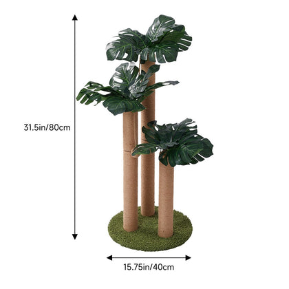 Large Palm Tree Cat Scratching Post Durable Sisal Climber Scratching Post PetToy