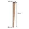 Set of 4 Oak Wood Furniture Legs Feet 10° Angled Oblique Tapered Stand Hoolder
