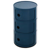 Round Storage Unit Bathroom Cabinet Chest Cupboard Side Table Vintage Postbox UK