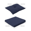 Seat Cushion Outdoor Indoor Dining Chair Pads Garden Rattan Chairs Back Seat Pad