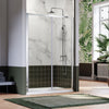 Sliding Shower Enclosure And Tray 8mm Easy Clean Glass Door Optional Side Panel
