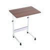 Adjustable Height Overbed Chair Dining Tray Table Mobility Aid Disability Desk