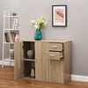 Sideboard Cabinet Cupboard Unit Storage Furniture With Drawers & Doors 4 Colors