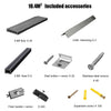 3.6m Decking Tiles Composit WPC Embossed Outdoor Decking Terrace Flooring Boards