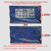 3x3m Gazebo Side Panels Waterproof Party Event Tent Marquee Steel Frame/Sidewall