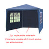 Heavy Duty 3x3M Gazebo Waterproof Garden Canopy Marquee Party Tent w/Sides-Cheap
