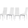 Luxury Dining Table Set Kitchen Table and Chairs Round/Square Metal Glass Table