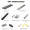 3.6m Decking Tiles Composit WPC Embossed Outdoor Decking Terrace Flooring Boards