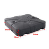 Patio Parasol Base Sets Offset Cantilever Umbrella Sun Shade Rainproof Canopy