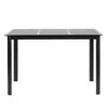 Round Square Rectangular Dining Table 2/4 Wooden Chairs Kitchen Room Restaurant