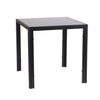Round Square Rectangular Dining Table 2/4 Wooden Chairs Kitchen Room Restaurant