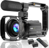 Video Camera Camcorder 56MP WiFi IR Night Vision Video Cam Photography Photo 4K