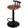 Swivel Stools – 60-80cm Vintage Bar Stool Set with Smooth Lift Mechanism