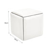 Square Stool 5-In-1 Magic Cube Combination Nesting Ottoman Sofa Foot Rest Stools