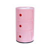 Round Storage Unit Bathroom Cabinet Chest Cupboard Side Table Vintage Postbox UK