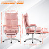 Executive Racing Gaming Chair Faux Leather Computer Desk Chair Swivel Adjustable
