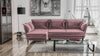 Corner Sofa Bed Storage Container Sleep Function Springs Grey Yellow OPTIMUS
