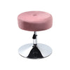 Swivel Dressing Table Stool Chair Velvet Makeup Padded Bedroom Adjustable Height