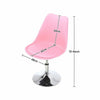 Breakfast Bar Stools Faux Leather Swivel Gas Lift Kitchen Pub Chairs Chrome Base