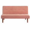 Fabric Sofa Bed Small Couch Settee Loveseat Sofabed Single Sleeper Recliner Beds