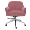 Lounge Office Chair Upholstered Accent Tub Armchair Swivel Computer Desk Chair