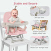 3 in 1 Baby Highchair Height Adjustable High Feeding Booster Seat Toddler Chair