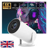 New HY320 Portable Auto Keystone Projector FHD 4K Natvie 1080P Smart Supported
