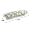 Artificial Flower Row Floral Wedding Arch Arrangement Top Table Backdrop Decor
