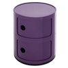 Round Storage Unit Bathroom Cabinet Chest Cupboard Side Table Vintage Postbox UK