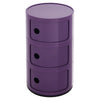 Round Storage Unit Bathroom Cabinet Chest Cupboard Side Table Vintage Postbox UK