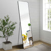 Arched/ Rectangle Framed Mirror Wall Mounted Standing Makeup Full-length Mirror