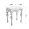 Vintage Dressing Table Desk Stool Vanity Seat Dresser Chairs Bedroom Carving Leg