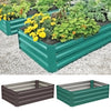 Galvanized Outdoor Garden Raised Baskets Vegetable/Herb/Flower Grow Bed Planter
