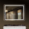 Illuminated Bathroom Mirror with LED Lights Wall Mounted Demister Touch Sensor