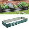 Galvanized Outdoor Garden Raised Baskets Vegetable/Herb/Flower Grow Bed Planter
