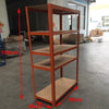 Heavy Duty 5 Tier Steel Storage Shelf Home Garage Shelving Unit Shelves Rack