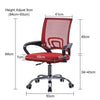 Mesh Office Chair Computer Cushioned Home Swivel Leather Small Adjustable Chairs