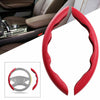 Carbon Fiber Look Universal Car Steering Wheel Booster Cover Non-Slip Accessory