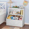Kids Storage Bookshelf Wooden Unit Children's Toy Shelves Organiser