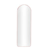 Slim Metal Frame Arch Full-Length Wall Mounted Mirror Bedroom Bathroom Dressing