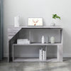 Computer Desk PC Table L-shaped Corner w/Shelves/Drawers Workstation Home Office