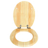Toilet Seat Universal Soft Close Heavy Duty Bathroom Toilet Lid Cover w/ Fitting