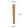 4x Wooden Furniture Round Tapered Feet Legs For Bed Stools Sofa Chair Cabinet UK