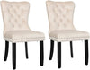 1/2/4/6 Velvet Dining Chairs Accent Seat Windsor Kitchen Dressing Room Bedroom