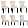 1/2/4/6 Velvet Dining Chairs Accent Seat Windsor Kitchen Dressing Room Bedroom