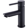 Bathroom Brass Basin Mixer Taps Deck Mounted Hot&Cold Sink Faucet Matte Black,UK