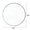 Round Mirror Wall Mounted Bathroom Bedroom Decor 40/50/60/70/80 cm Vanity Mirror