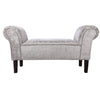 Velvet Bench Bed End Seat Chair Window Sofa Side Ottoman Dressing Table Chair