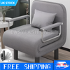 Folding Double/Single Fabric Sofa Bed Chair Sleep Lounge Sleeper Leisure Guest