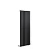 Black Designer Radiator Vertical Horizontal Flat Panel Single Double Modern Rads